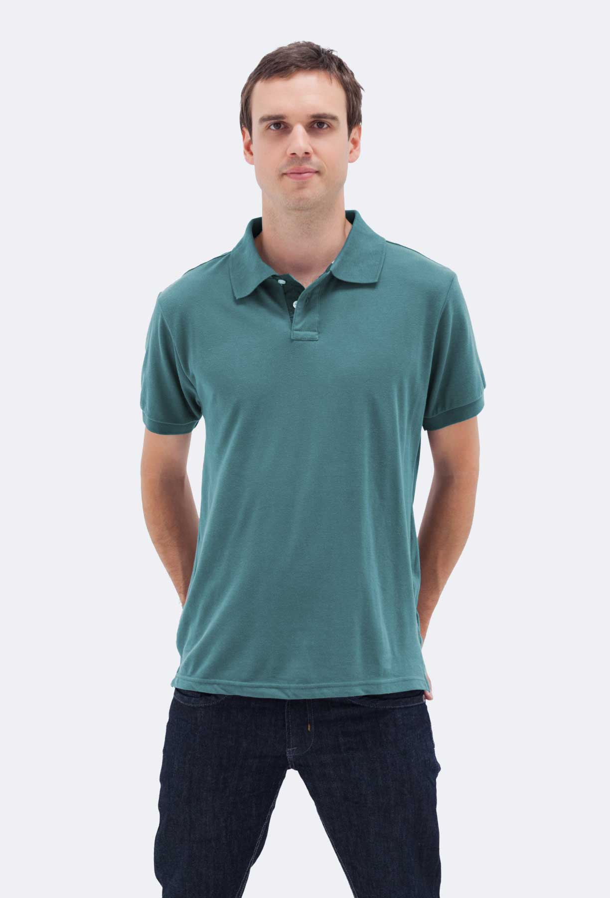 Polo Neck Short Sleeve Pike Men's T-shirt